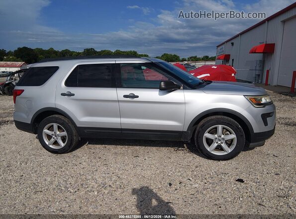 1FM5K8B86JGC45374 2018 FORD EXPLORER Silver 360 interior view