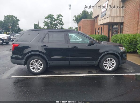 1FM5K8B88GGA72742 2016 FORD EXPLORER Black Vista interior trasera