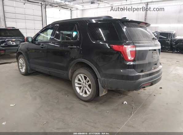 1FM5K8B88GGA77536 2016 FORD EXPLORER Black Հետևի ձախ