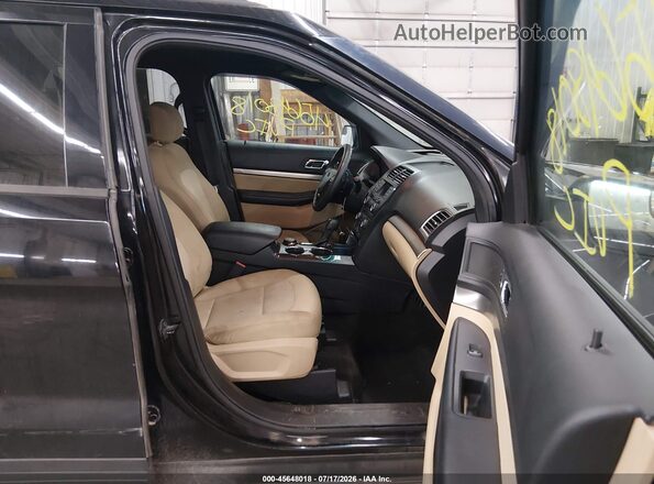 1FM5K8B88GGA77536 2016 FORD EXPLORER Black Սալոնի դիմացի տեսք