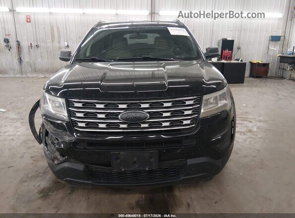 1FM5K8B88GGA77536 2016 FORD EXPLORER Black Սալոնի հետևի տեսք