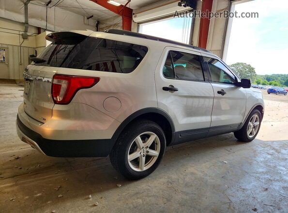 1FM5K8B88GGC08660 2016 FORD EXPLORER Silver Задня права чверть