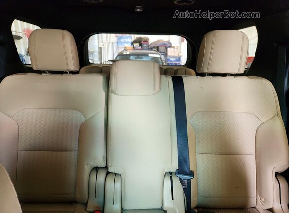 1FM5K8B88GGC08660 2016 FORD EXPLORER Silver Вид задніх сидінь