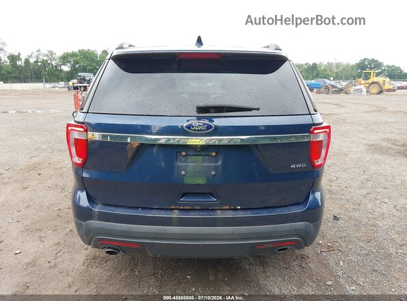 1FM5K8B88GGD11352 2016 FORD EXPLORER Blue 