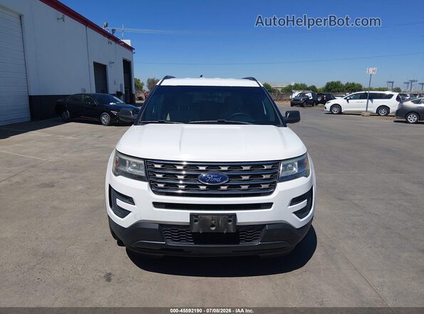 1FM5K8B88GGD32556 2016 FORD EXPLORER Белый Вид спереди