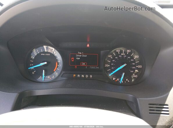 1FM5K8B88GGD32556 2016 FORD EXPLORER Белый Вид задних сидений