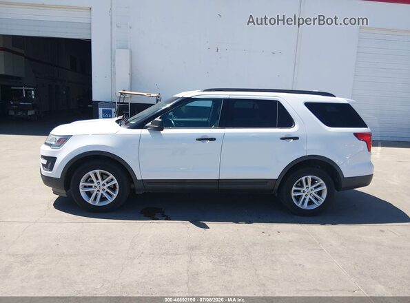 1FM5K8B88GGD32556 2016 FORD EXPLORER Белый Панорамный вид салона 360°