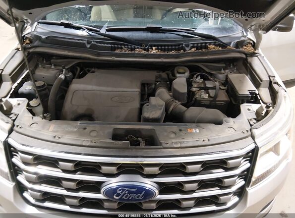 1FM5K8B88HGA71530 2017 FORD EXPLORER Gray Vista trasera