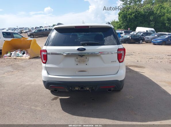 1FM5K8B88HGD14981 2017 FORD EXPLORER White 