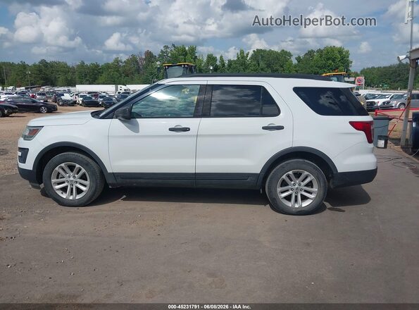 1FM5K8B88HGD14981 2017 FORD EXPLORER White 