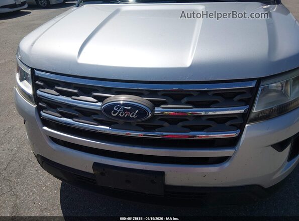 1FM5K8B88JGC45201 2018 FORD EXPLORER Silver 