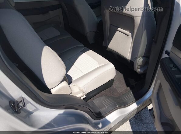 1FM5K8B88JGC45201 2018 FORD EXPLORER Silver Vista de la etiqueta del VIN