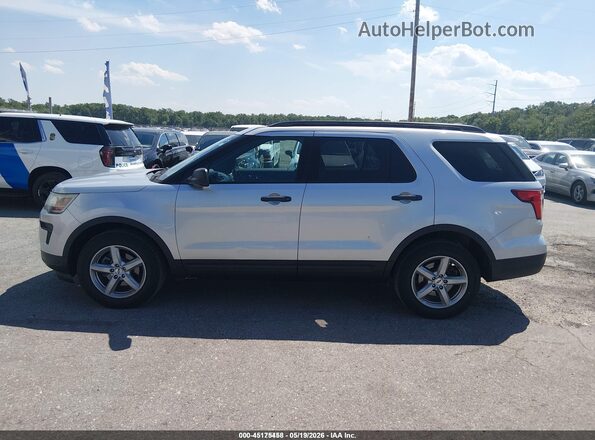 1FM5K8B88JGC45201 2018 FORD EXPLORER Silver 