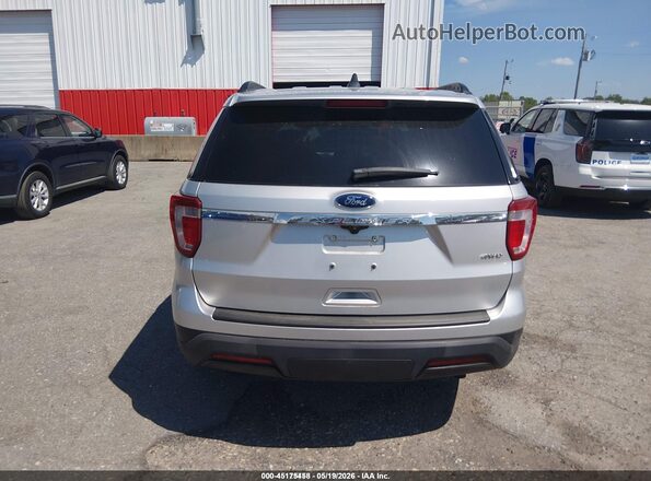 1FM5K8B88JGC45201 2018 FORD EXPLORER Silver 