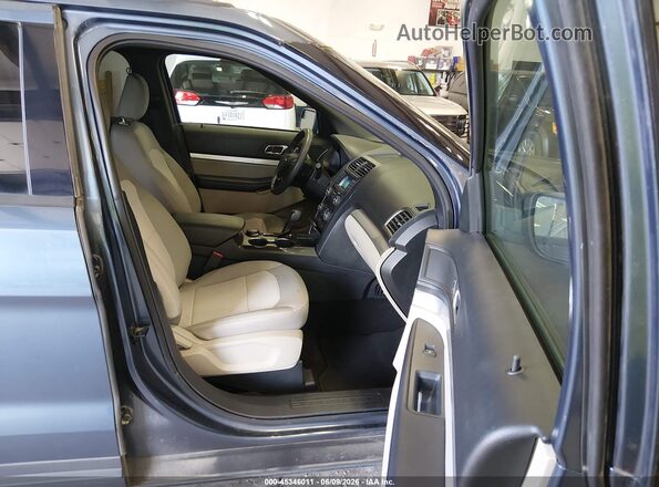 1FM5K8B88JGC45375 2018 FORD EXPLORER Blue Vista interior delantera