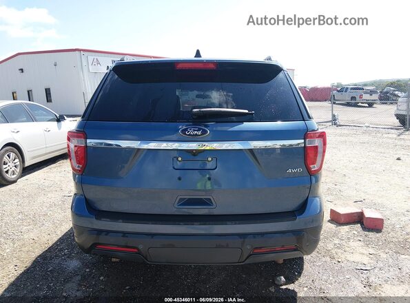1FM5K8B88JGC45375 2018 FORD EXPLORER Blue 