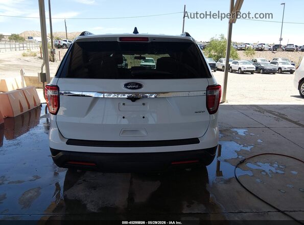 1FM5K8B88JGC45389 2018 FORD EXPLORER White 