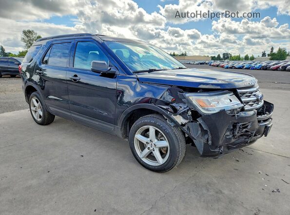 1FM5K8B88KGA32461 2019 FORD EXPLORER Black წინა მარჯვენა