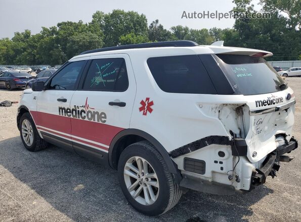 1FM5K8B89GGA51608 2016 FORD EXPLORER White Задня ліва чверть