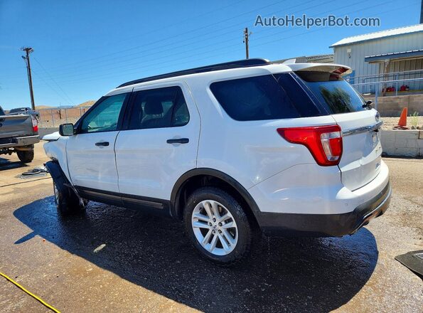 1FM5K8B89GGB74809 2016 FORD EXPLORER Белый Задняя левая четверть