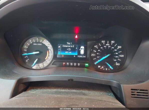 1FM5K8B89HGD18621 2017 FORD EXPLORER White Widok tylnych siedzeń