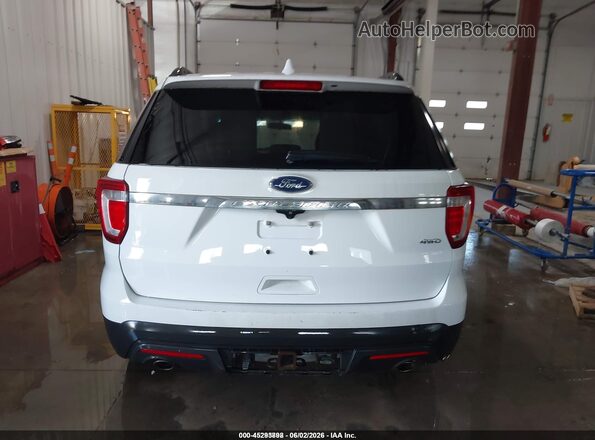 1FM5K8B89HGD18621 2017 FORD EXPLORER White 