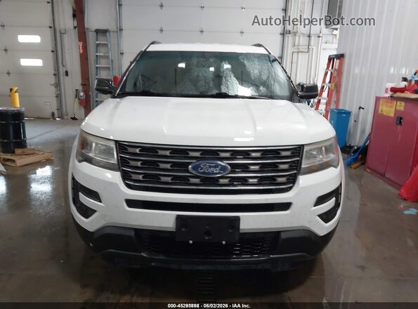 1FM5K8B89HGD18621 2017 FORD EXPLORER White 