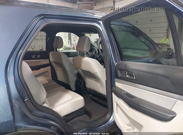1FM5K8B89JGC45305 2018 FORD EXPLORER Синий Вид наклейки с VIN-кодом