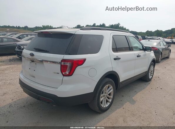 1FM5K8B8XGGA58373 2016 FORD EXPLORER White უკანა მარჯვენა