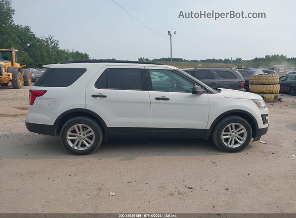 1FM5K8B8XGGA58373 2016 FORD EXPLORER White უკანა სალონის ხედი