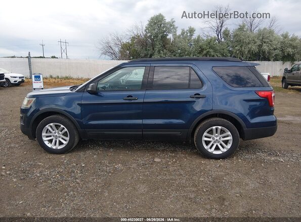 1FM5K8B8XGGC51784 2016 FORD EXPLORER Dark Blue 