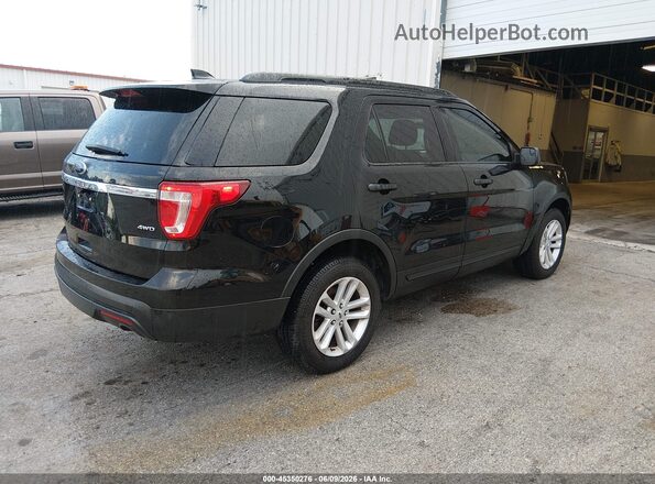 1FM5K8B8XHGC48918 2017 FORD EXPLORER Black უკანა მარჯვენა