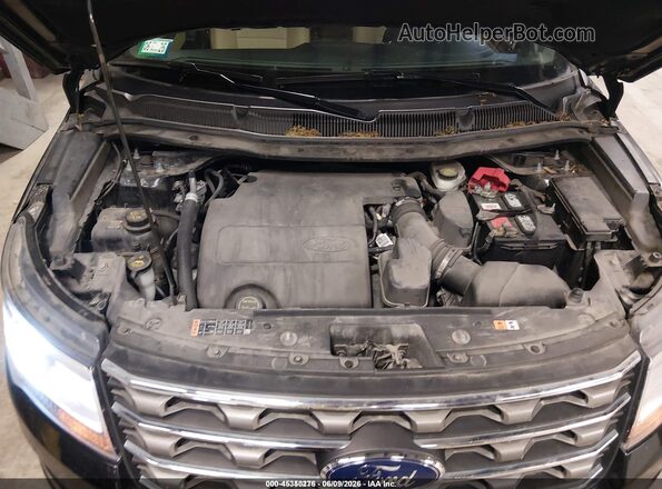 1FM5K8B8XHGC48918 2017 FORD EXPLORER Black უკანა ხედი