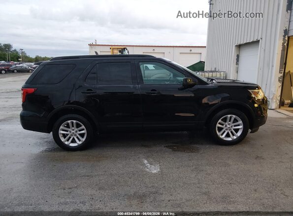 1FM5K8B8XHGC80459 2017 FORD EXPLORER Black Вид задньої частини салону