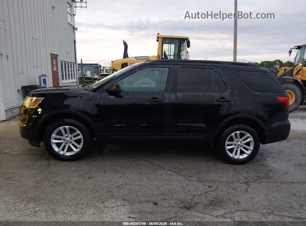 1FM5K8B8XHGC80459 2017 FORD EXPLORER Black Панорамний вид салону 360°