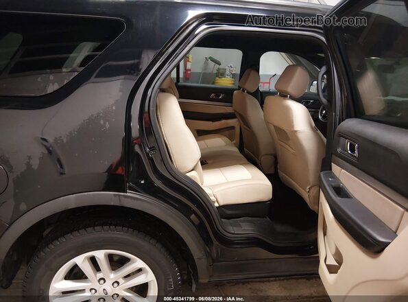 1FM5K8B8XHGC80459 2017 FORD EXPLORER Black Вид наклейки з VIN-кодом