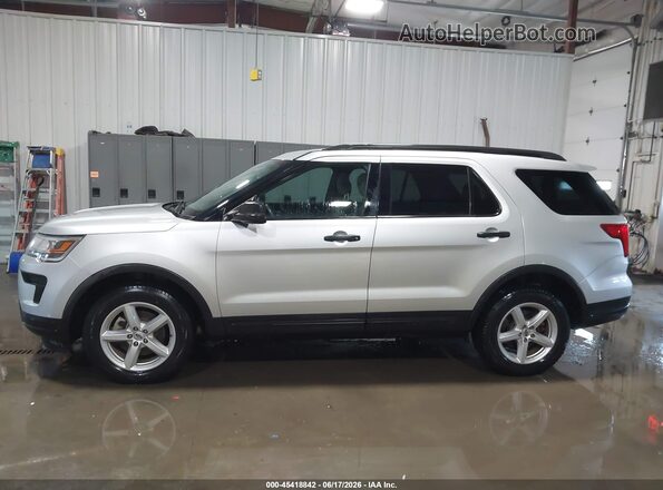 1FM5K8B8XJGC45359 2018 FORD EXPLORER Silver 