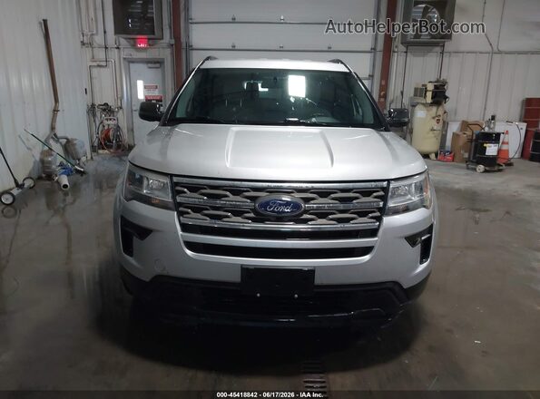 1FM5K8B8XJGC45359 2018 FORD EXPLORER Silver 