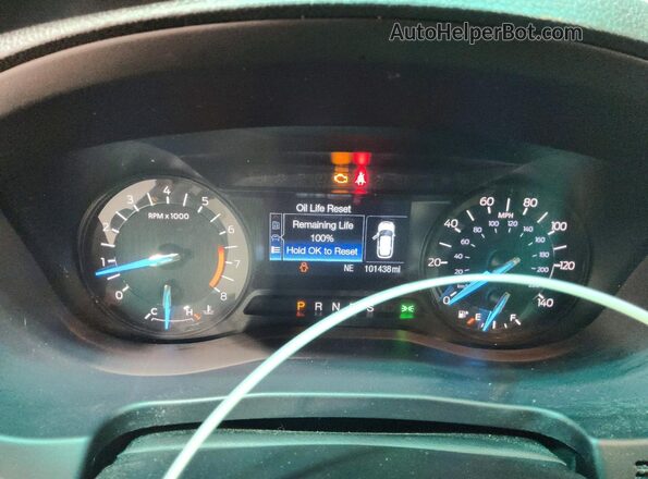 1FM5K8BH0GGC00665 2016 FORD EXPLORER Blue Vista del cuadro de instrumentos