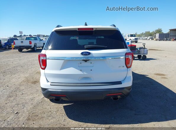 1FM5K8BH0JGC45564 2018 FORD EXPLORER White 
