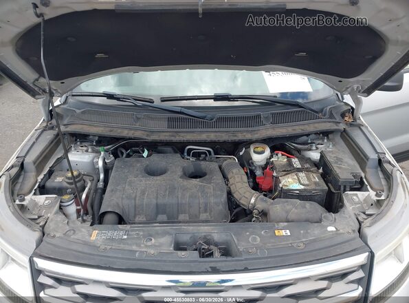 1FM5K8BH0JGC45581 2018 FORD EXPLORER Silver Հետևի տեսք