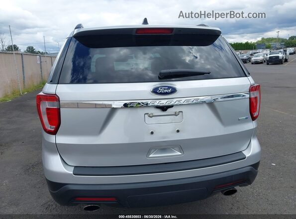 1FM5K8BH0JGC45581 2018 FORD EXPLORER Silver 