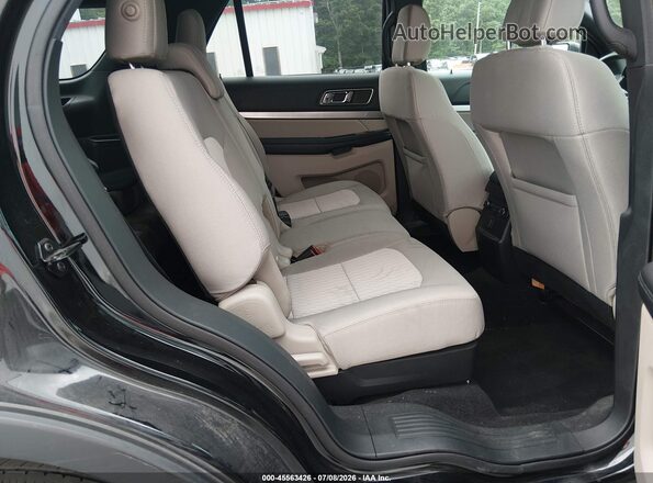 1FM5K8BH1JGC45315 2018 FORD EXPLORER Черный Вид наклейки с VIN-кодом