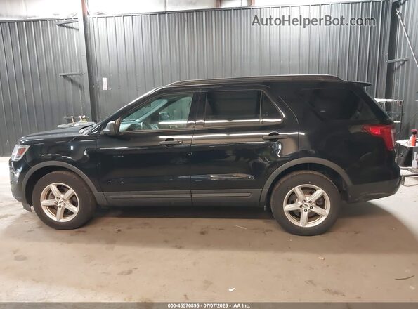 1FM5K8BH1JGC45377 2018 FORD EXPLORER Black Front view