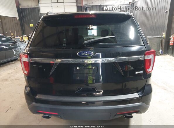 1FM5K8BH1JGC45377 2018 FORD EXPLORER Black 