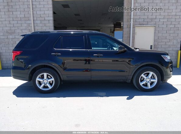 1FM5K8BH1JGC45590 2018 FORD EXPLORER Black სალონის 360-გრადუსიანი ხედი