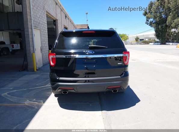 1FM5K8BH1JGC45590 2018 FORD EXPLORER Black 