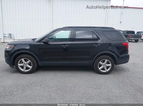 1FM5K8BH2JGC35361 2018 FORD EXPLORER Black სალონის 360-გრადუსიანი ხედი