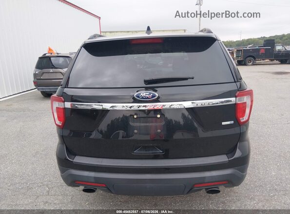 1FM5K8BH2JGC35361 2018 FORD EXPLORER Black 