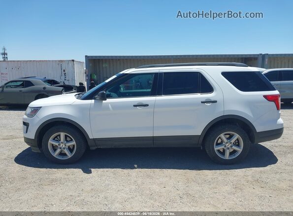 1FM5K8BH3JGC45574 2018 FORD EXPLORER White 